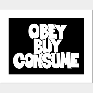 Obey, Buy, Consume: A Thought-Provoking Tribute to Orwell and „They Live“ Posters and Art